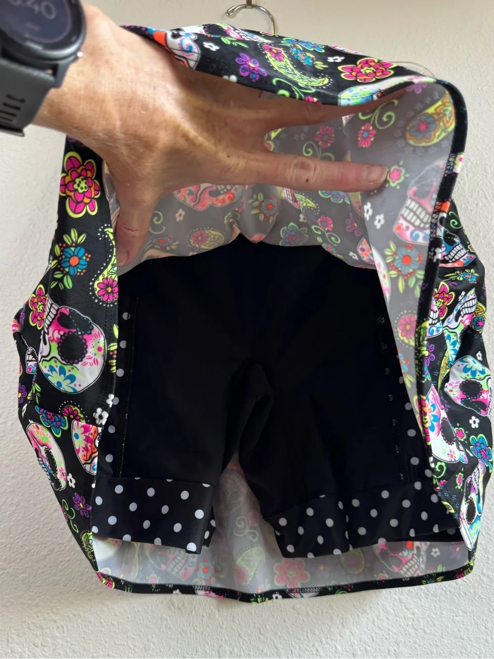 SPARKLE SKIRTS Skort - Day of the Dead